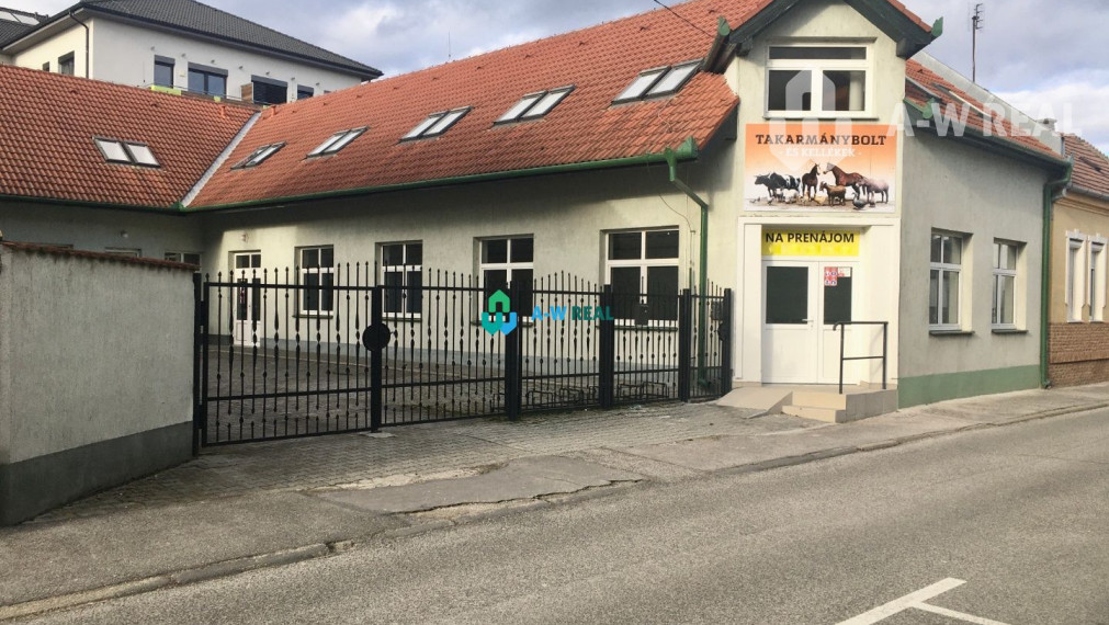 Prevádzkový objekt v centre Dunajskej Stredy