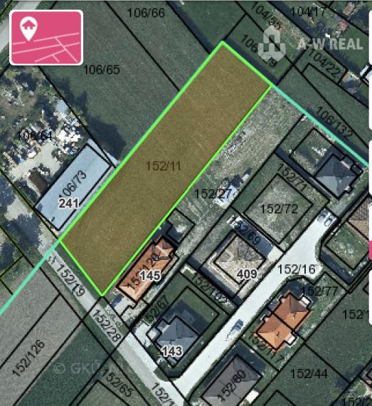 ZNÍŽENÁ CENA! Veľký, 2038 m2 stavebný pozemok v Holiciach!