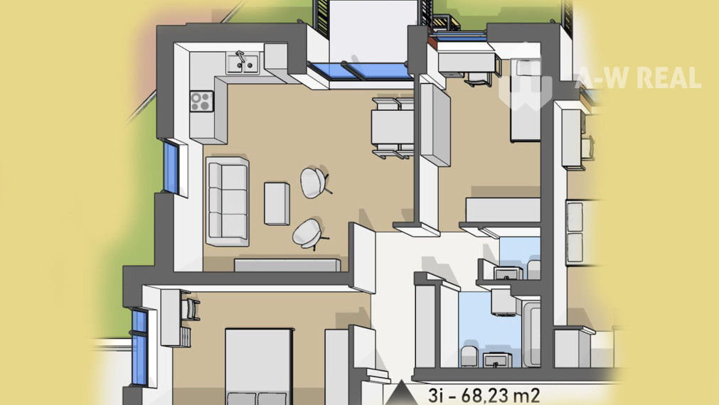 Úžasné 2 a 3 - izbové byty v obytnom parku KISERDŐ LAKÓPARK