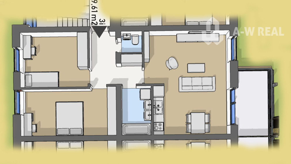 Úžasné 2 a 3 - izbové byty v obytnom parku KISERDŐ LAKÓPARK
