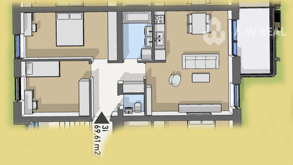 Úžasné 2 a 3 - izbové byty v obytnom parku KISERDŐ LAKÓPARK