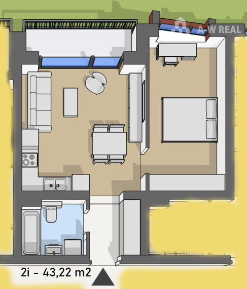 Úžasné 2 a 3 - izbové byty v obytnom parku KISERDŐ LAKÓPARK