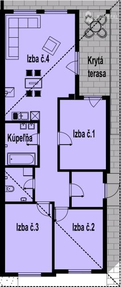 EXKLUZÍVNE LEN U NÁS! - 4izbový rodinný dom - Horná Potôň
