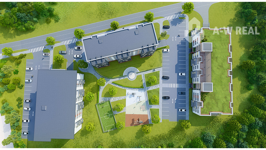 Nové 3- izbové byty v obytnom parku KISERDŐ LAKÓPARK