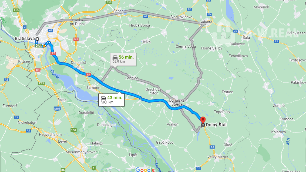 Predám 3 izbový byt s loggiou po kompletnej rekonštrukcii v obci Dolný Štál