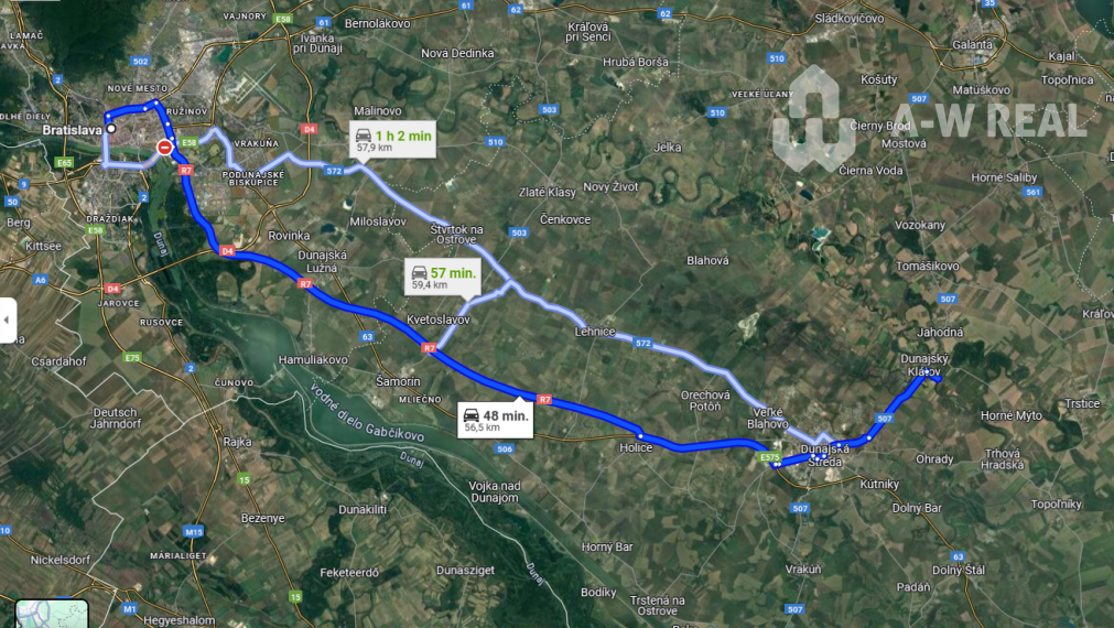 0918197701-Na predaj 5 izbový rodinný dom v obci Dunajský Klátov s možnosťou dokončenia na kľúč