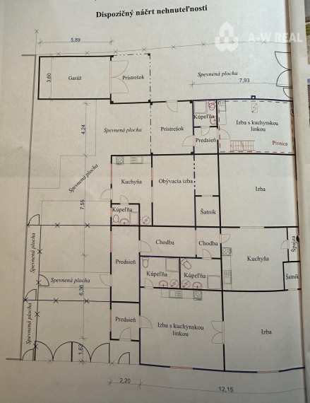 0918197701-NA PREDAJ  APARTMÁNOVÝ  DOM V KÚPEĽNOM MESTE  VO VEĽKOM MEDERI - 179 990,-€