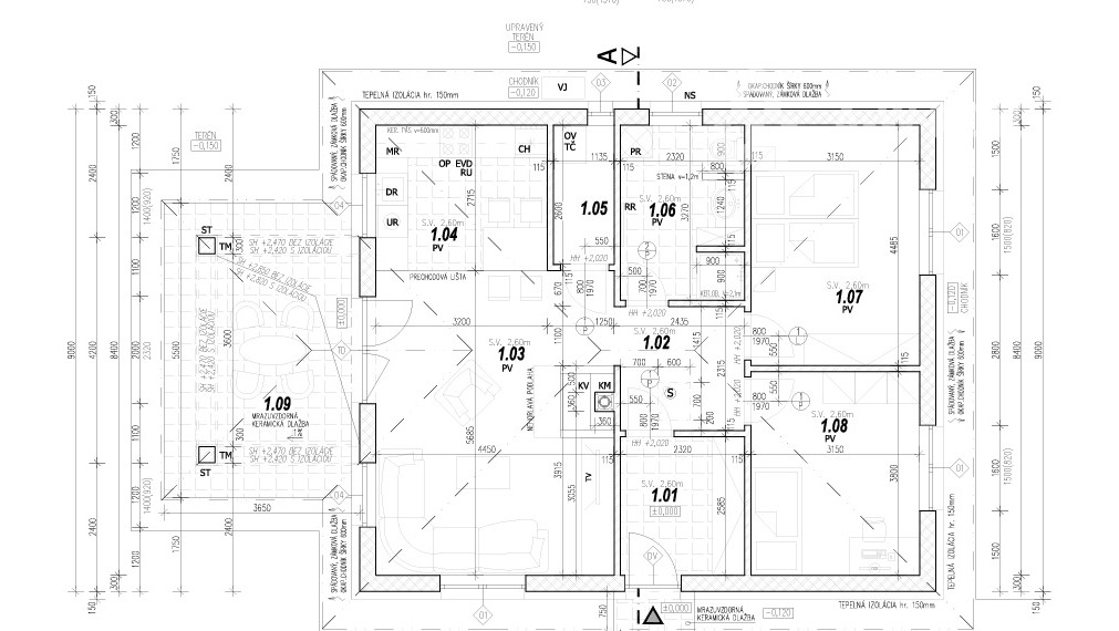 Rodinný dom s tepelným čerpadlom v obci Horná Potôň!