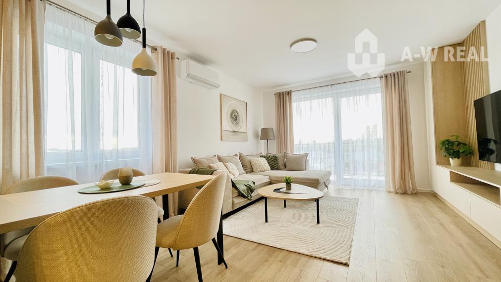 A-W REAL | PRENÁJOM ZARIADENÉHO 2-IZBOVÉHO BYTU S PARKOVACÍM STÁTIM VO VYHĽADÁVANEJ LOKALITE