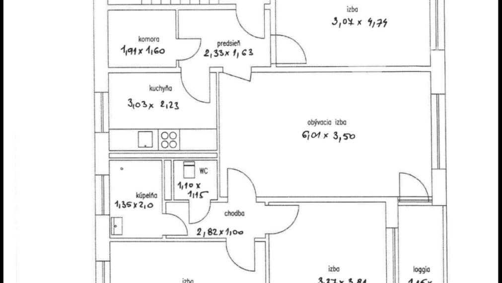 Exkluzívny 4-izbový byt v centre Šamorína - Gazdovský rad