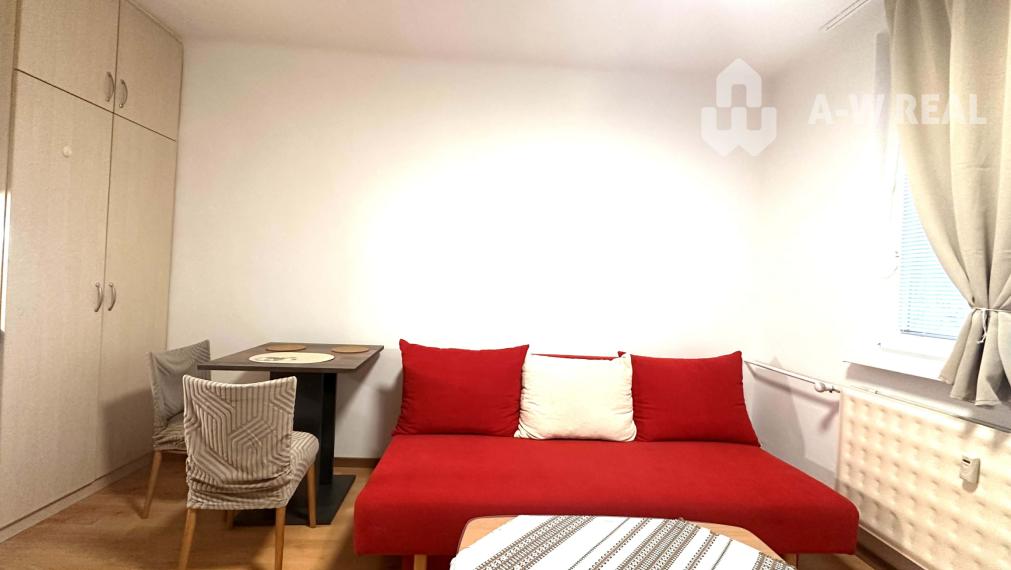 Na prenájom garsónka s balkónom aj s výťahom   v centre mesta DS