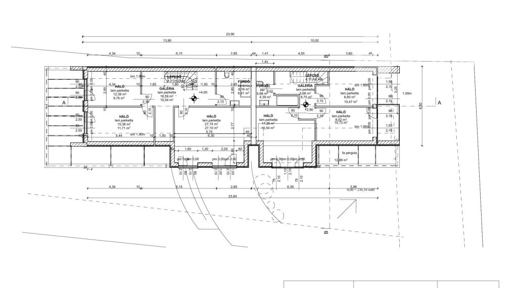 Predám modernú novostavbu polovice poschodového dvojdomu v II. obvode Budapešť, v pokojnej a vyhľadávanej lokalite Budaliget.