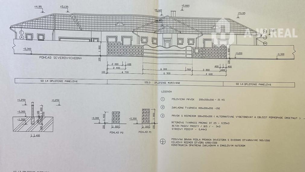 Na predaj stavebný pozemok v Gabčíkove s možnosťou zakúpenia projektu