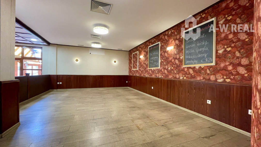 Prenájom komerčných priestorov – bývalá reštaurácia | centrum mesta