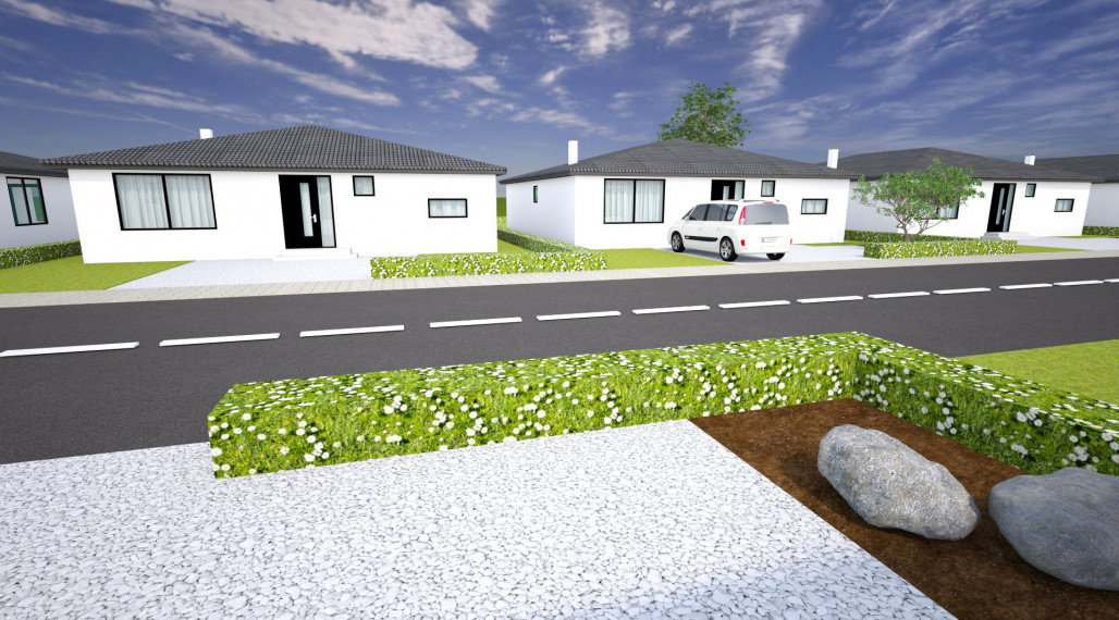 NOVINKA! Úžasné 4 izbové rodinné domy s tepelným čerpadlom