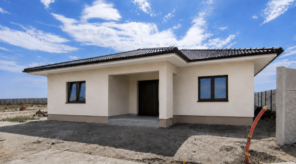 Dizajnový 4-izbový bungalov s tepelným čerpadlom - Horná Potôň