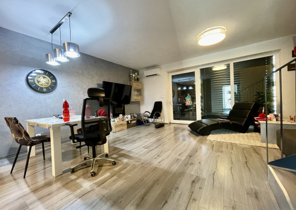A-W REAL | Moderný 4-izbový rodinný dom v radovej zástavbe v obci Padáň