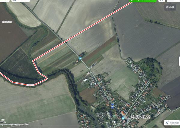 ☎️ 0918197701  Predám stavebný pozemok v obci Kráľov Brod